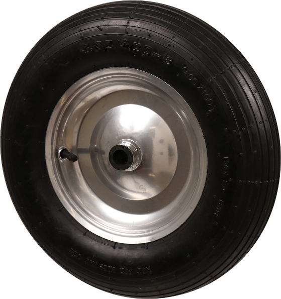 Afbeeldingen van Kelfort Luchtband 400 mm met rollager velg gevalganiseerd verzinkt