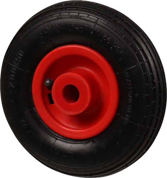 Afbeeldingen van Kelfort Luchtband 200 mm met glijlager kunststof velg