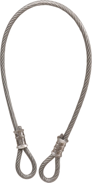 Afbeeldingen van Kelfort Slotkabel anti diefstalkabel 8-10mm 90cm