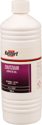 Afbeeldingen van Kelfort Zoutzuur tech<10% 1 liter