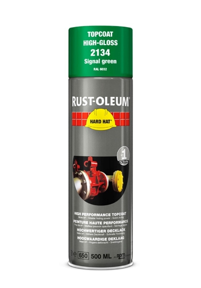 Afbeeldingen van RUST-OLEUM® Deklaag Hard Hat signaalgroen 500ml