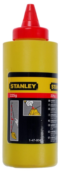 Afbeeldingen van STANLEY Slaglijnpoeder 1-47-804 Rood 225 gr