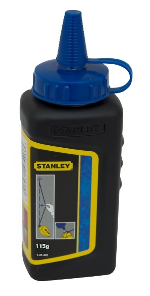 Afbeeldingen van STANLEY Slaglijnpoeder 1-47-403 Blauw 110 gr