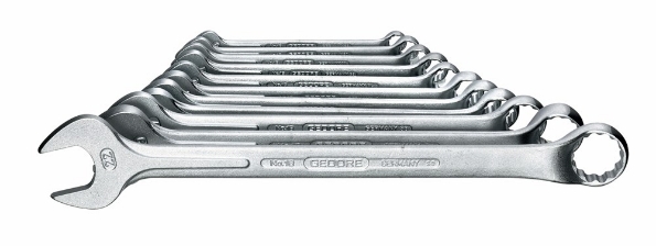 Afbeeldingen van GEDORE Ringsteeksleutel-set 1 B 8 - 22mm