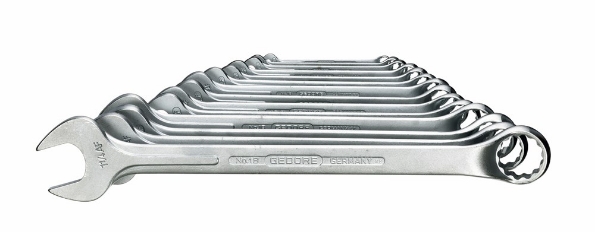 Afbeeldingen van GEDORE Ringsteeksleutel-set 1 B  5/16-1.1/4" 14 delig