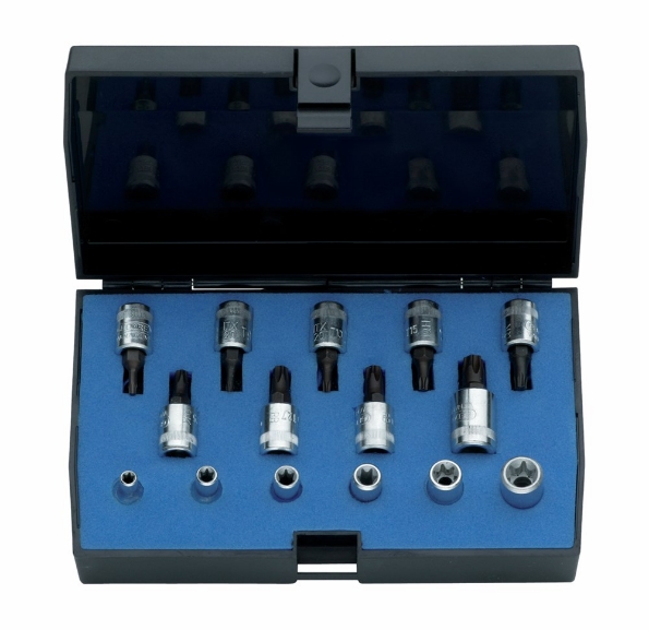 Afbeeldingen van GEDORE Dopsleutel-schroevendraaierset 1/4" 15-delig ITX 20 TX-015