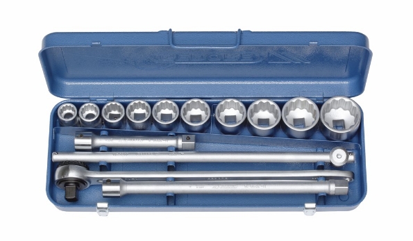 Afbeeldingen van GEDORE Dopsleutelset 3/4" 14-delig D 32 EMU-2