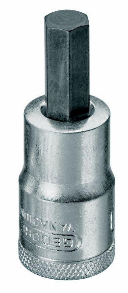Afbeeldingen van GEDORE Dopsleutel-schroevendraaier 1/2" tbv binnenzeskant-schroeven IN 19 6mm
