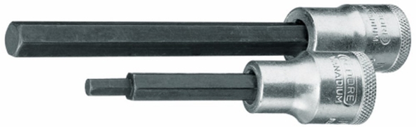 Afbeeldingen van GEDORE Dopsleutel-schroevendraaier 1/2" tbv binnenzeskant-schroeven, lang IN 19 L 5mm