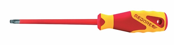 Afbeeldingen van GEDORE VDE-Schroevendraaier tbv inwendige TORX® schroeven VDE 2163 TX27