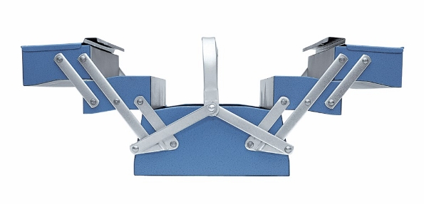 Afbeeldingen van GEDORE Gereedschapkist 5 vakken, lang model 1335 L