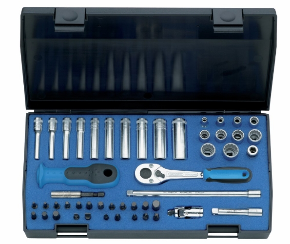 Afbeeldingen van GEDORE Dopsleutelset 1/4" 49-delig 20 LMU-10