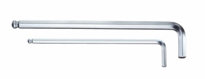 Afbeeldingen van GEDORE Stiftsleutel tbv binnenzeskant-schroeven, extra lang, met kogelkop