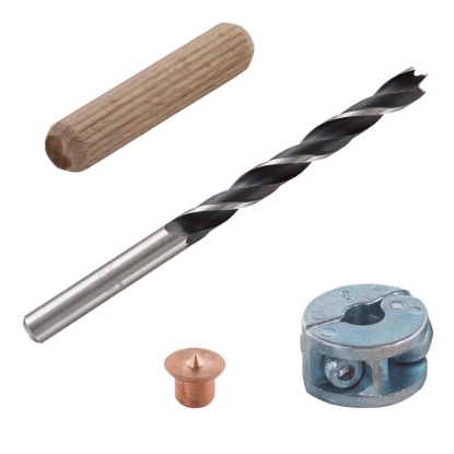 Afbeeldingen van Wolfcraft Deuvelset 8mm