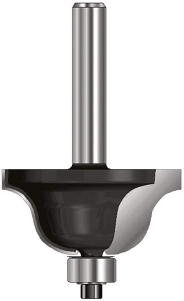 Afbeeldingen van ENT Lijstfrees HM, met kogellager 14960 R4 27 x 11,8mm