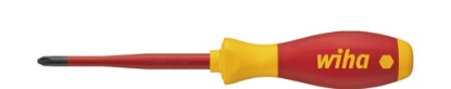 Afbeeldingen van Wiha Schroevendraaier SoftFinish electric slimFix Phillips 3211 100mm ph2