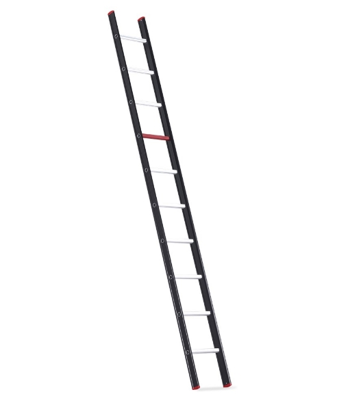 Afbeeldingen van Altrex Aluminium kokerladder (gecoat) - enkel Nevada 1x10