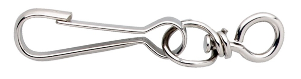 Afbeeldingen van DX Simplexhaak met wervel 40mm