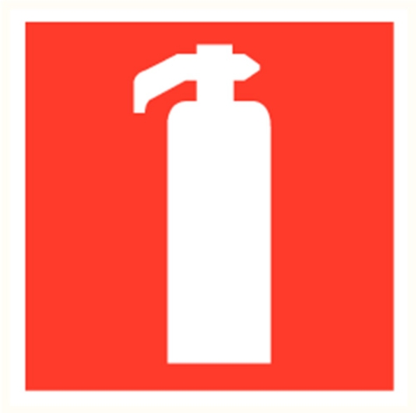 Afbeeldingen van Pikt-o-norm Pictogram brandblusser 200x200mm