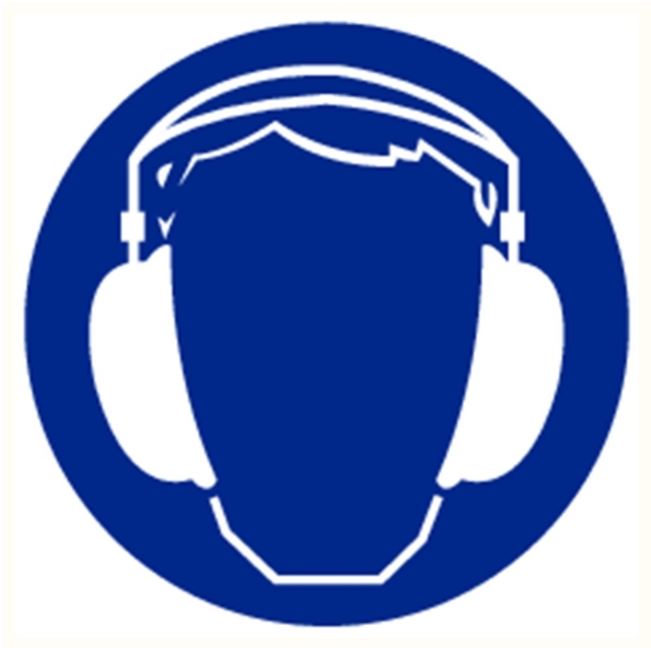 Afbeeldingen van Pikt-o-norm Pictogram gehoorbescherming verplicht 200mm