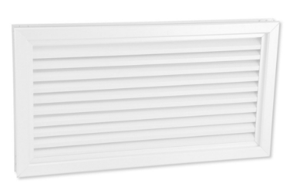 Afbeeldingen van Nedco BV Aluminium deurrooster wit 445x245mm