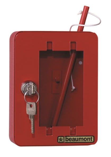 Afbeeldingen van Beaumont Noodsleutelkastje NK1 met hamer