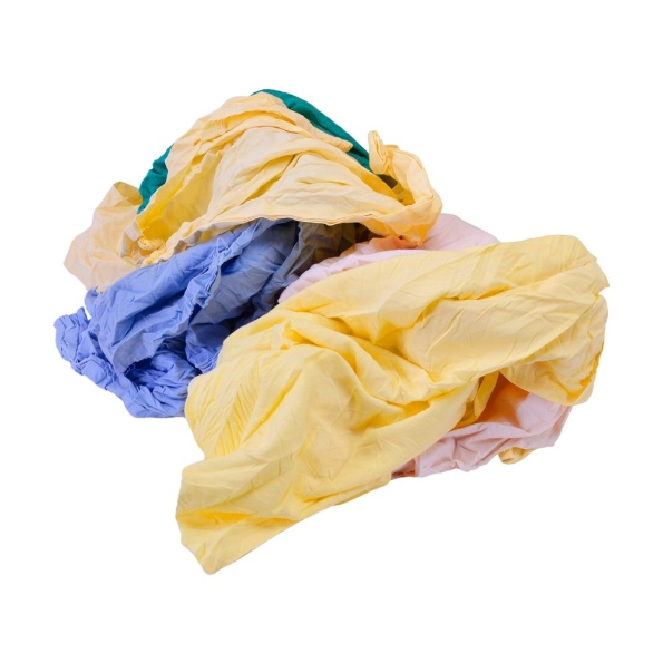 Afbeeldingen van TOWLERS® Poetslap gekleurd Bonte poetslap dun 10 kg