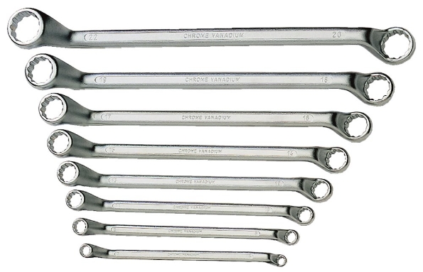 Afbeeldingen van Ironside Ringsleutelset 8 delig 6 - 22mm