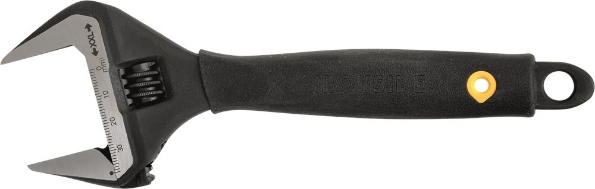 Afbeeldingen van Ironside Verstelbare schroefsleutel softgrip zwart 300mm