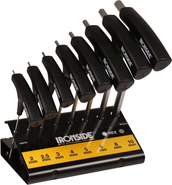 Afbeeldingen van Ironside Stiftsleutelset 7 delig