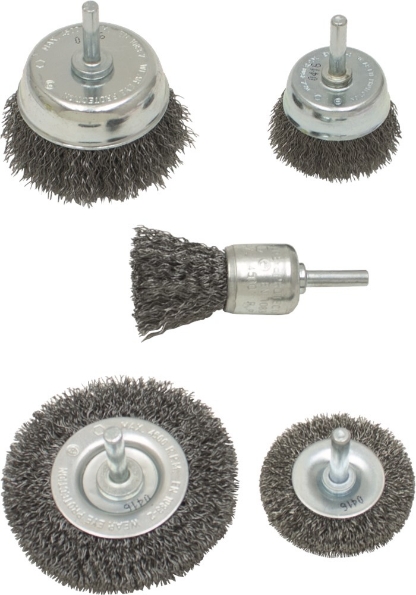 Afbeeldingen van Ironside Staaldraadborstelset 5dlg