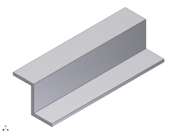 Afbeeldingen van AluArt T profiel aluminium 3 meter 15x20x15x2mm