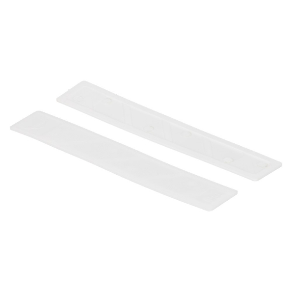 Afbeeldingen van Köhlerwoodcap Rasterblokje, Kunststof, Beglazingsblokje  100x18.5x1mm wit (100)