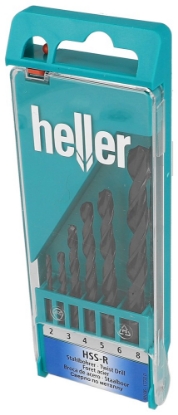 Afbeeldingen van Heller Tools HSS-R staalboor standaard set 901 6 delig