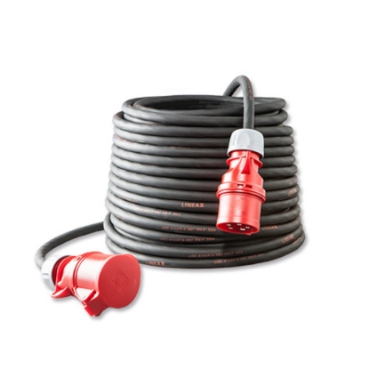 Afbeeldingen van Keraf verlengkabel CEE 32A 5P 400V H07RN-F 25 meter