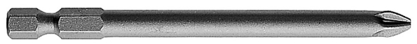 Afbeeldingen van Elzet Krachtbit 1/4'' Pozidrive (PZ) PZ2 x 110mm