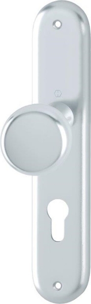 Afbeeldingen van HOPPE Knop op langschild 53/273P PC72 f1