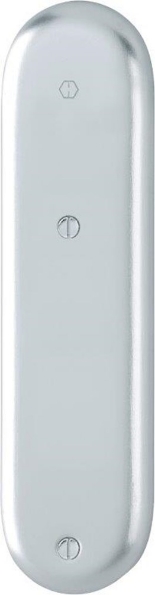 Afbeeldingen van HOPPE Kortschild ovaal 273KP geheel blind f1