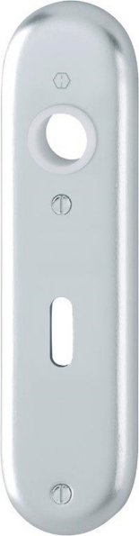 Afbeeldingen van HOPPE Kortschild ovaal 273KP sl56 f1