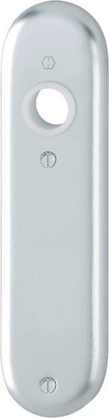 Afbeeldingen van HOPPE Kortschild ovaal 273KP blind f1