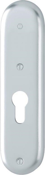 Afbeeldingen van HOPPE Kortschild ovaal 273KP pc55 f1