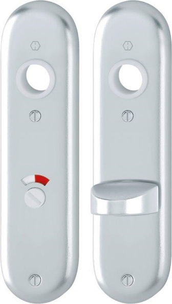 Afbeeldingen van HOPPE Kortschild ovaal 273KP  wc72x8 f1