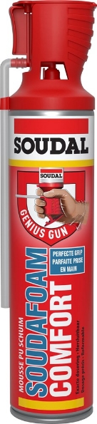 Afbeeldingen van Soudal 1K Soudafoam Comfort purschuim 600ml