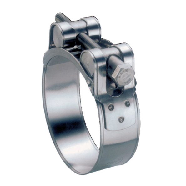 Afbeeldingen van Slangklem rvs 25mm band 92-97mm