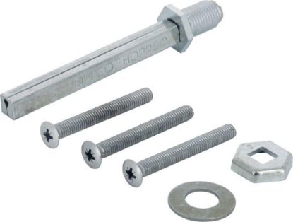 Afbeeldingen van HOPPE Montageset voor VH garnituren knop/kruk London 33-38mm