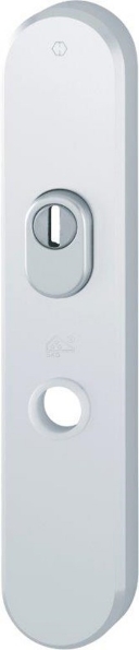 Afbeeldingen van HOPPE Veiligheidsschild buiten ovaal comfort 2236S-ZA PC72 F1