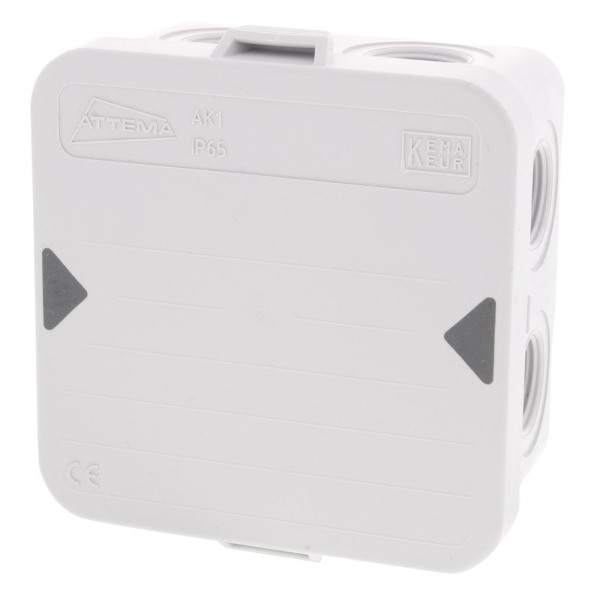 Afbeeldingen van Attema Kabeldoos met 3 wartels