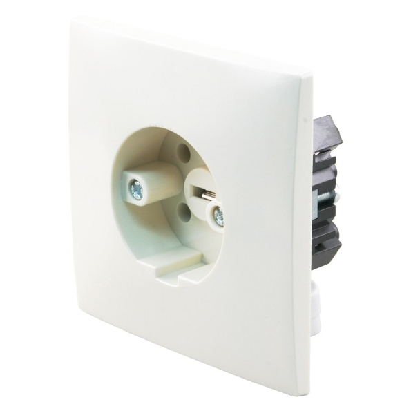 Afbeeldingen van ABL Contactdoos  Perilex inbouw wandcontactdoos, 16A, creme