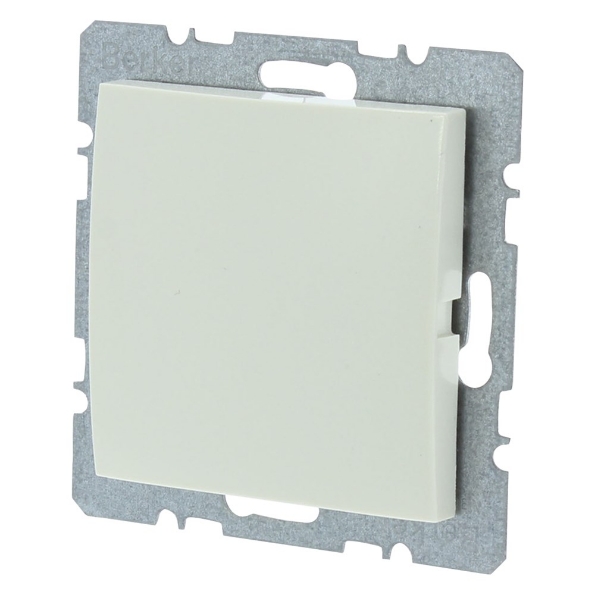 Afbeeldingen van Berker Blindplaat S1 creme