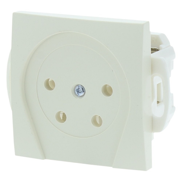 Afbeeldingen van Berker inbouw wandcontactdoos telefoon S1, creme